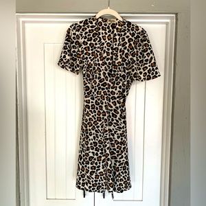 Show Me Your Mumu x Heather McMahan cheetah wrap dress